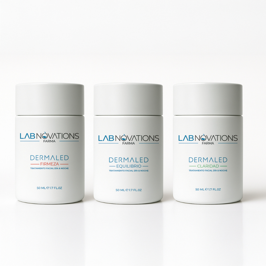 DERMALED — Crema Facial para Firmeza, Acné y Manchas